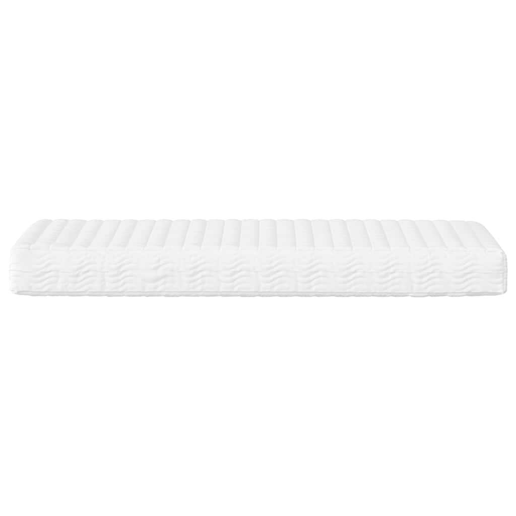 vidaXL Colchón de espuma dureza H2 H3 blanco 80x220 cm - Image 4