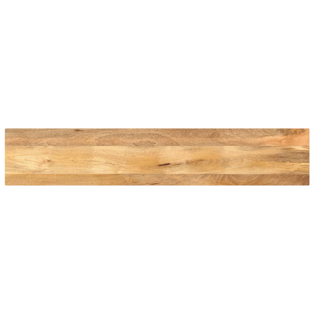 vidaXL Tablero de mesa rectangular madera maciza mango 140x30x3,8 cm