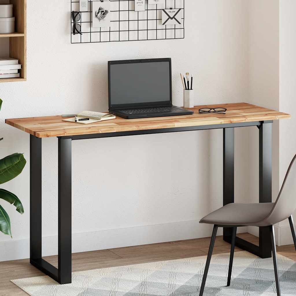 vidaXL Tablero de mesa rectangular madera maciza acacia 160x50x2 cm