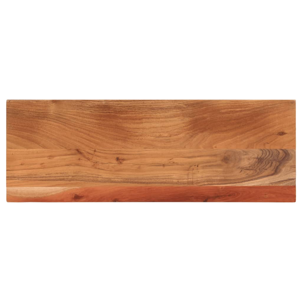 vidaXL Tablero de mesa rectangular madera maciza acacia 70x30x2,5 cm
