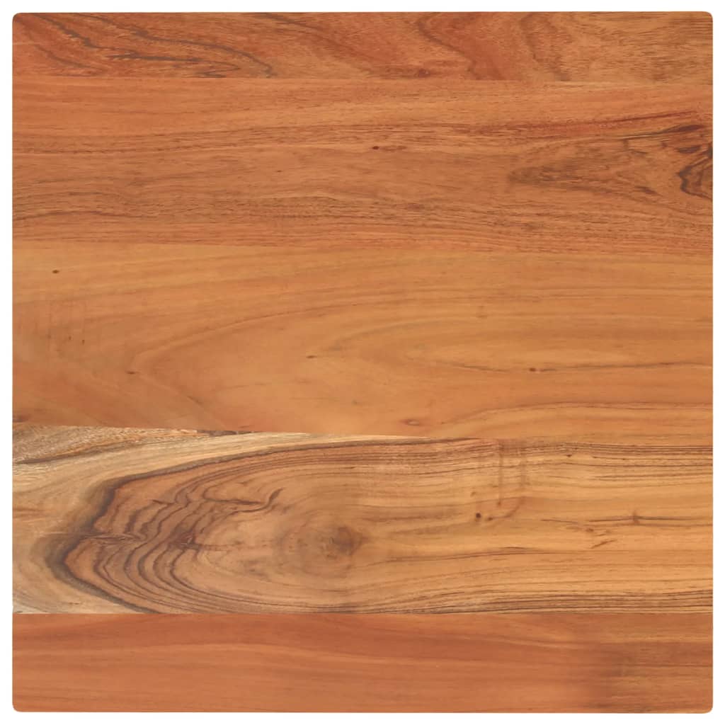vidaXL Tablero de mesa cuadrado madera maciza de acacia 40x40x2,5 cm