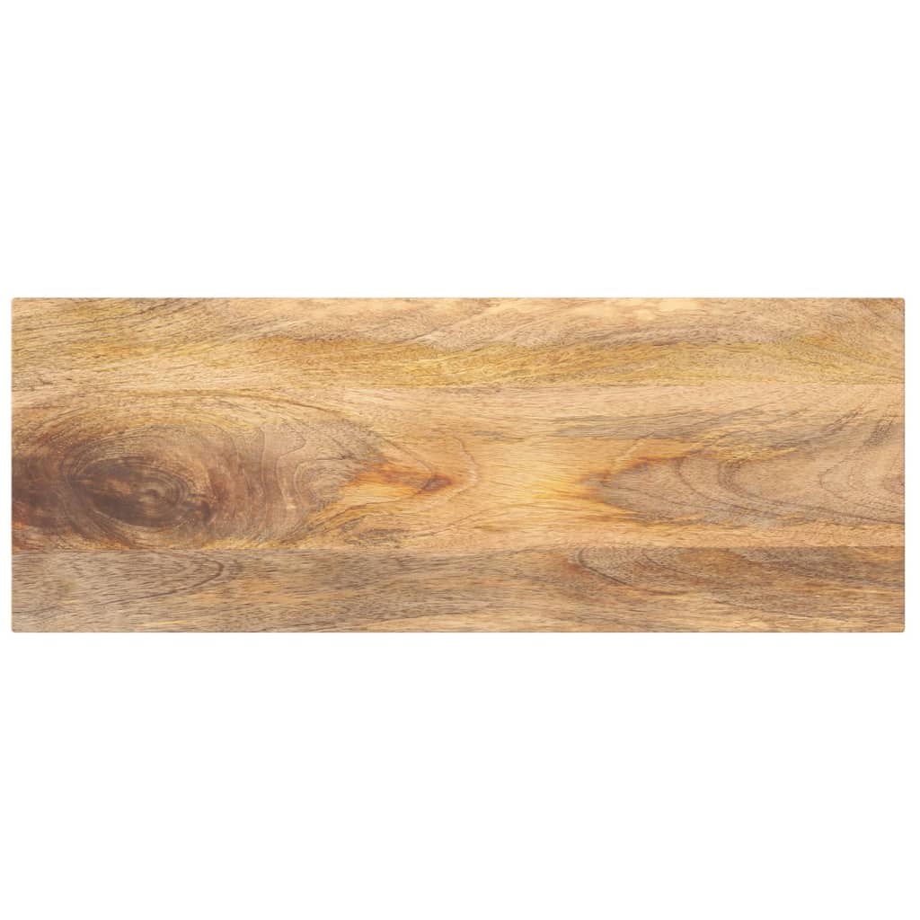 vidaXL Tablero de mesa rectangular madera maciza mango 70x30x3,8 cm