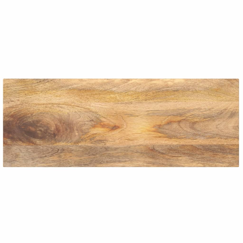 vidaXL Tablero de mesa rectangular madera maciza mango 70x20x3,8 cm
