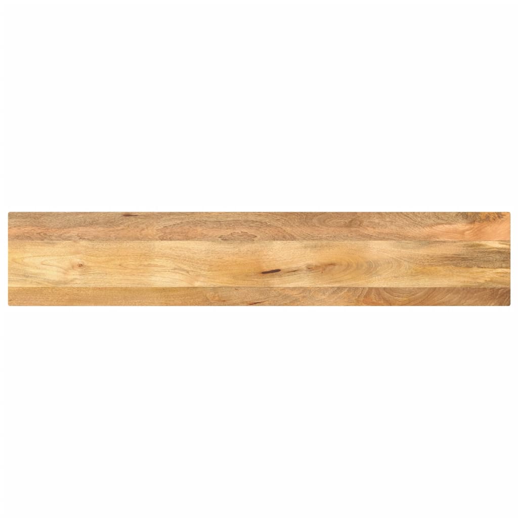 vidaXL Tablero de mesa rectangular madera maciza mango 140x20x3,8 cm