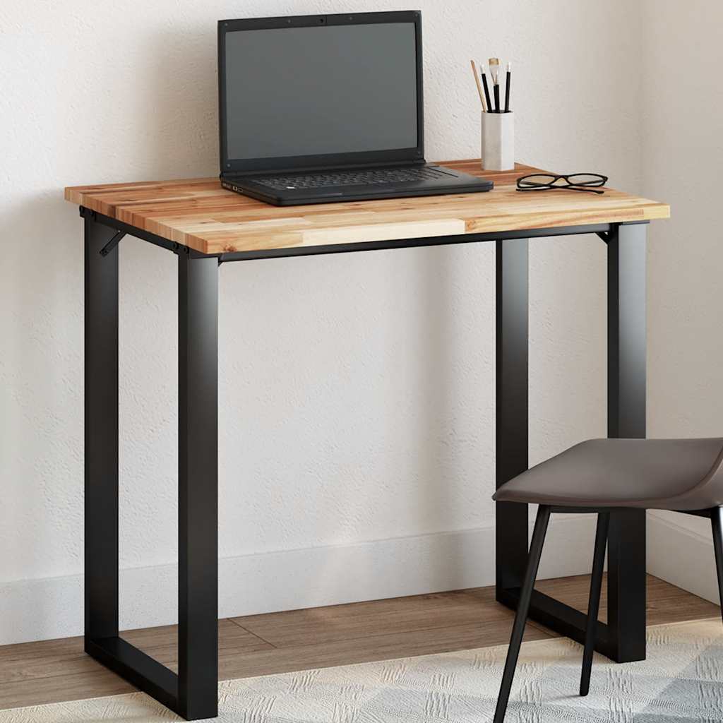 vidaXL Tablero de mesa rectangular madera maciza acacia 80x60x2 cm