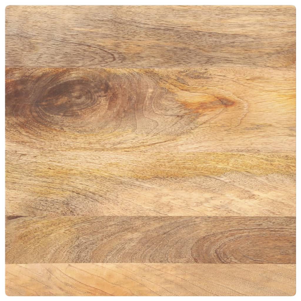 vidaXL Tablero de mesa cuadrado madera maciza de mango 40x40x3,8 cm