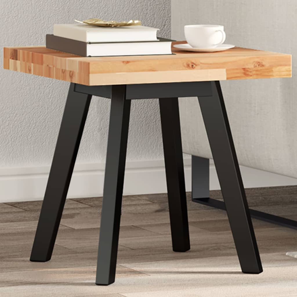 vidaXL Tablero de mesa cuadrado madera maciza acacia 40x40x4 cm
