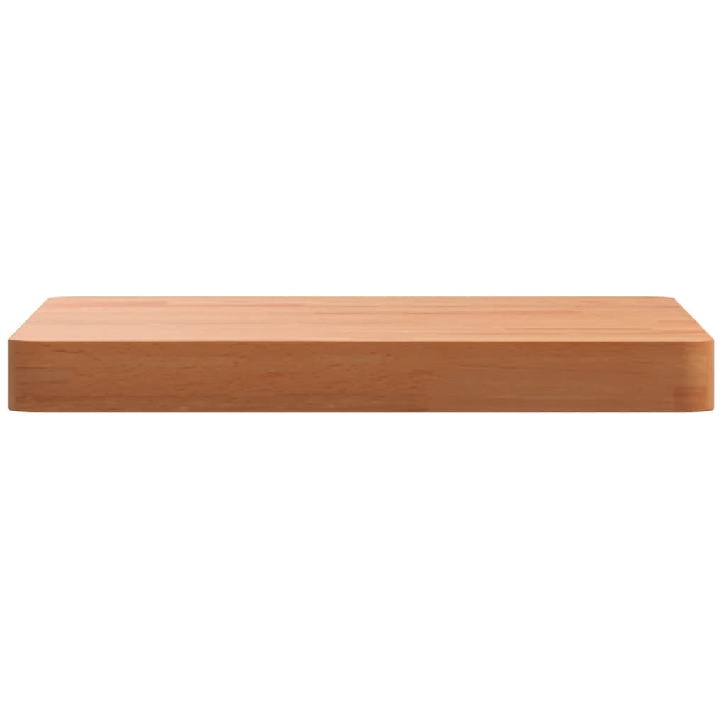 vidaXL Tablero de mesa cuadrado de madera maciza de haya 40x40x4 cm - Image 3