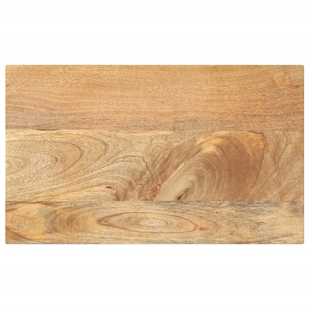 vidaXL Tablero de mesa rectangular madera maciza mango 60x20x3,8 cm