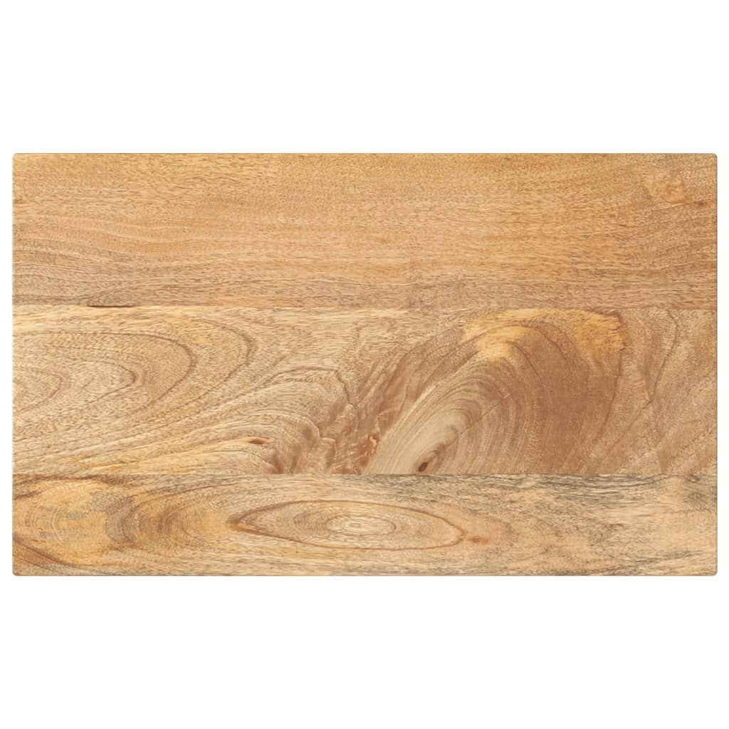 vidaXL Tablero de mesa rectangular madera maciza mango 50x30x3,8 cm