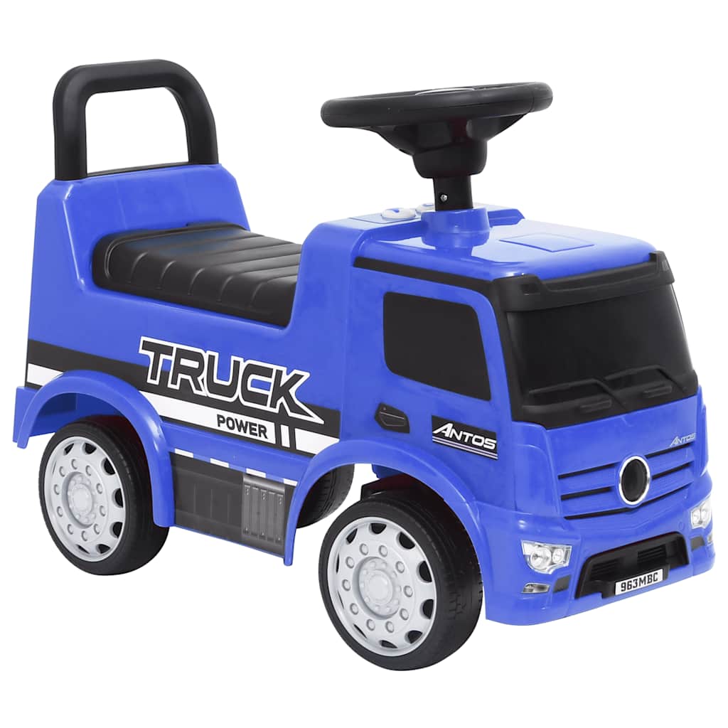 vidaXL Coche para niños Mercedes Benz Truck azul