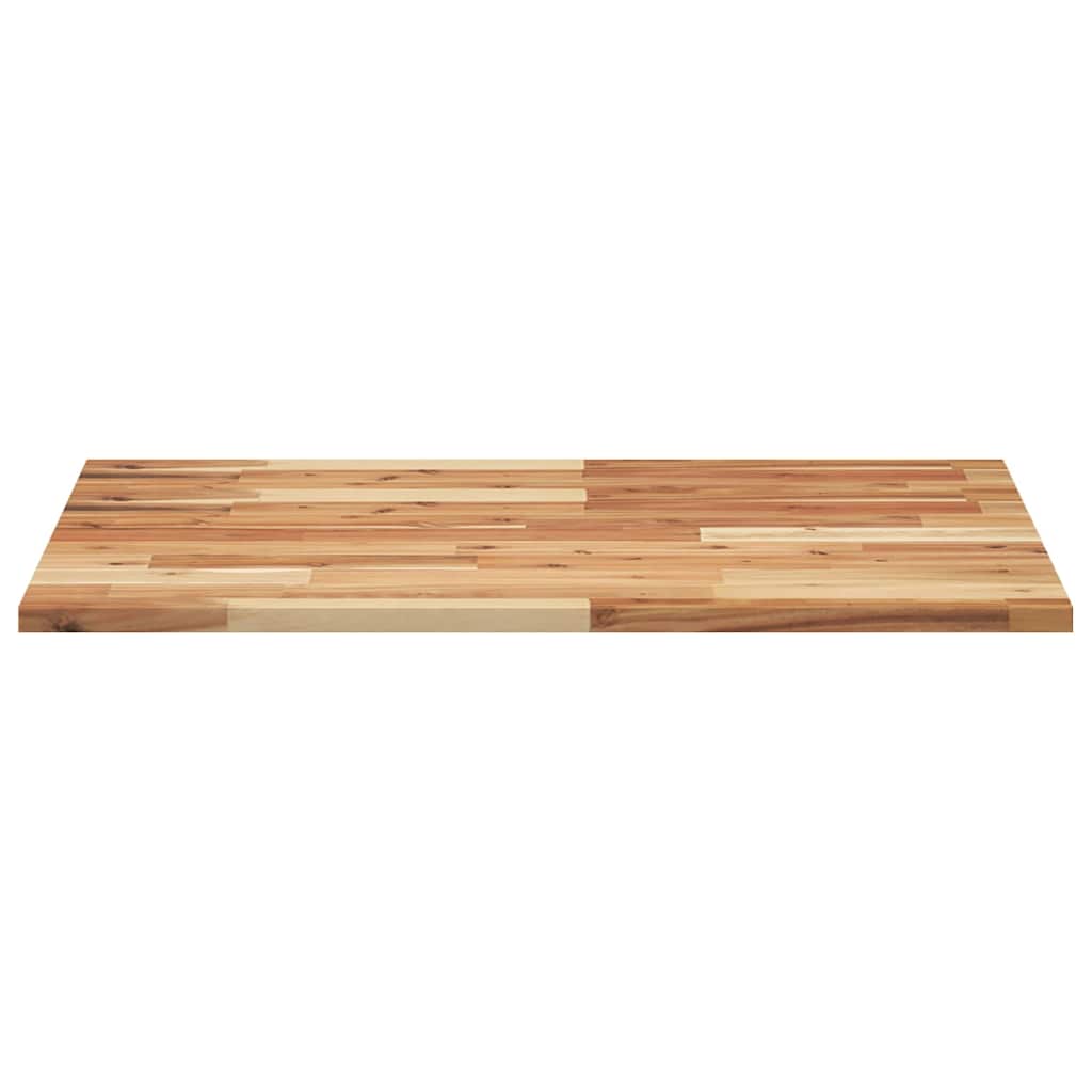 vidaXL Tablero escritorio madera maciza acacia sin tratar 80x60x2 cm - Image 5