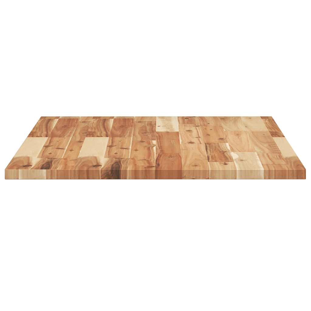 vidaXL Tablero escritorio madera maciza acacia sin tratar 80x60x2 cm - Image 6