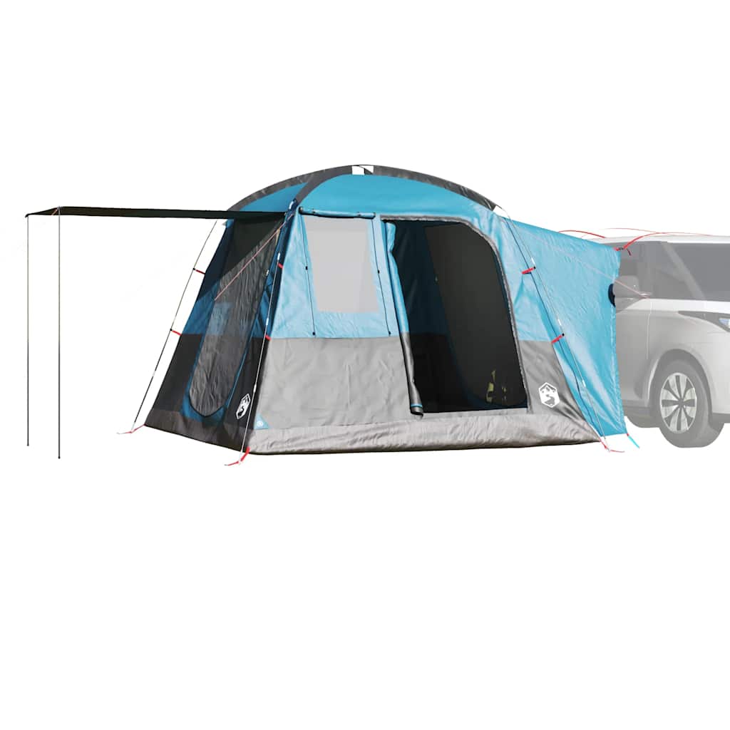 vidaXL Tienda de campaña de coche para 4 personas impermeable azul