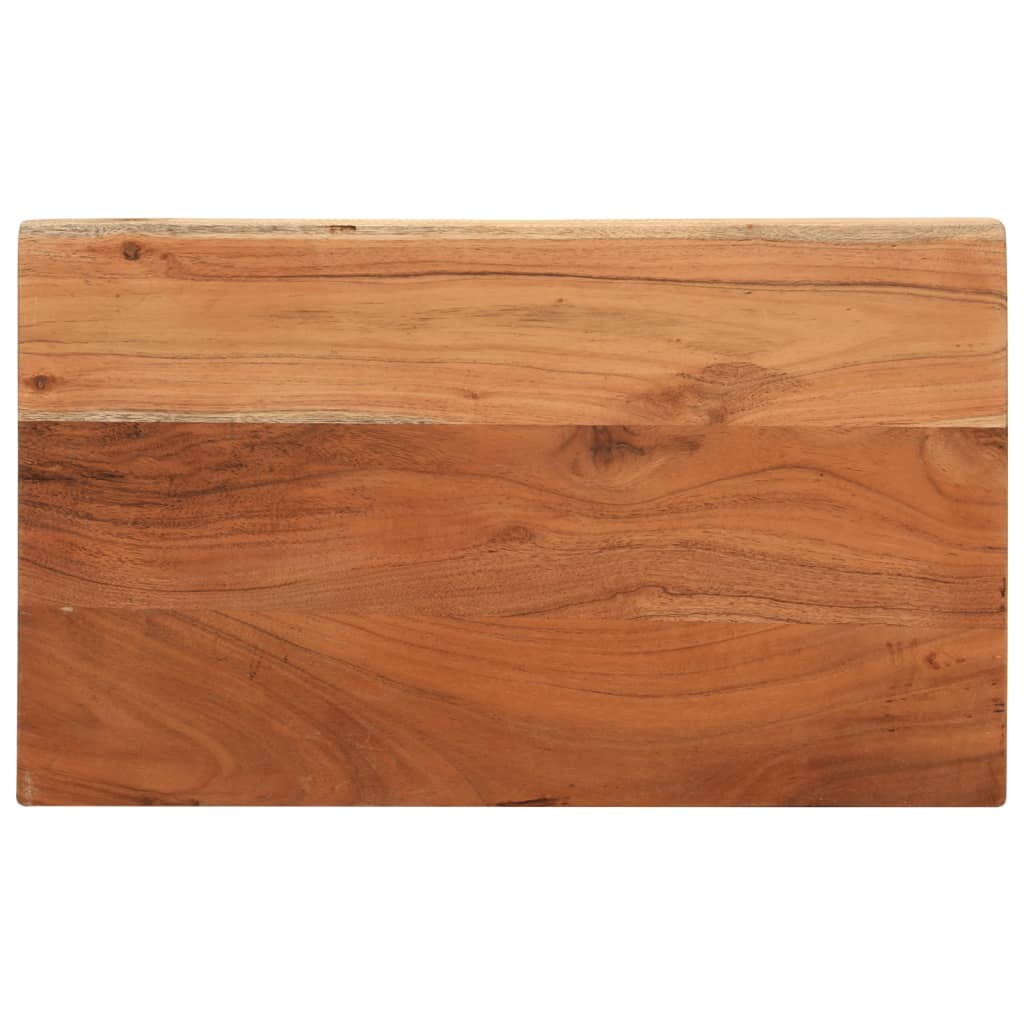 vidaXL Tablero de mesa rectangular madera maciza acacia 60x20x2,5 cm