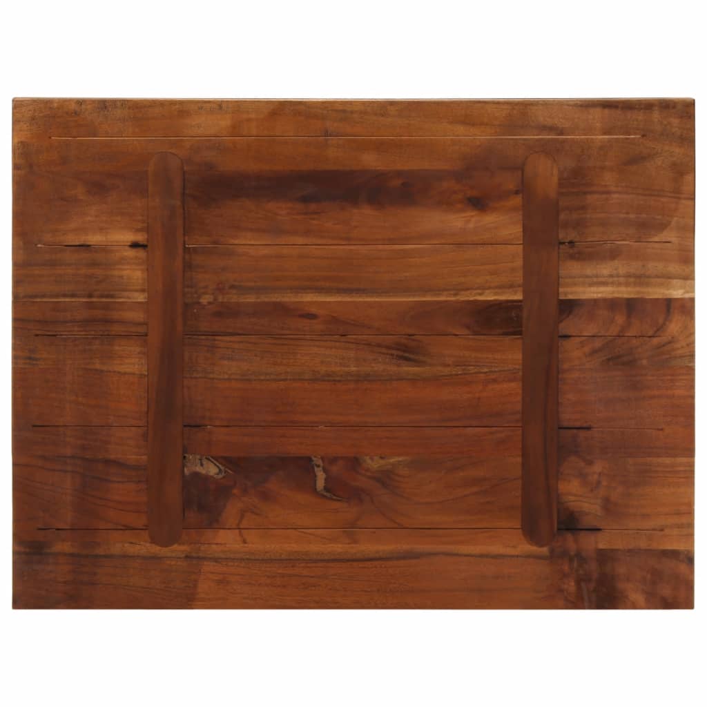 vidaXL Tablero mesa rectangular madera maciza reciclada 70x50x3,8 cm - Image 5