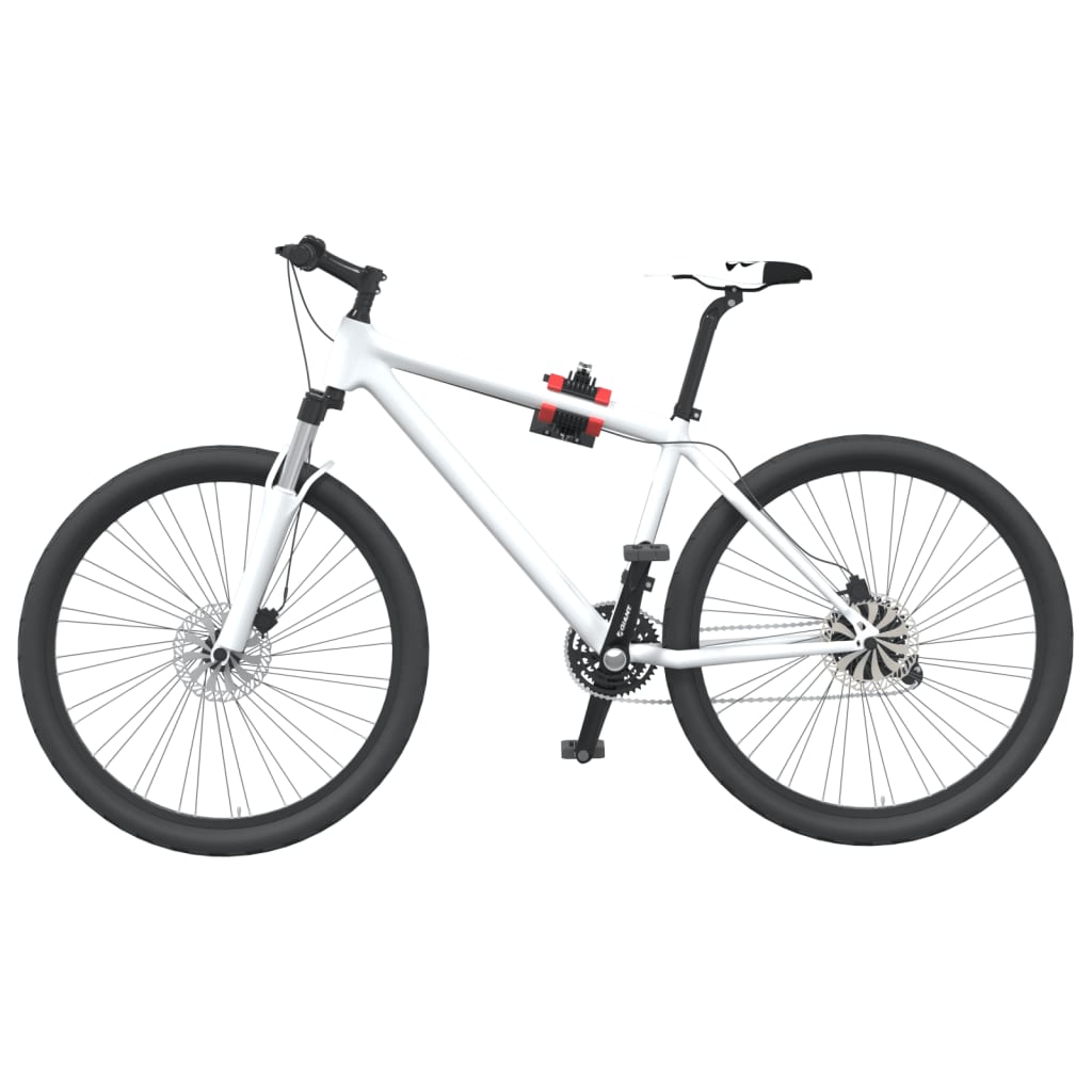 vidaXL Soporte de reparación de bicicletas de pared plegable acero