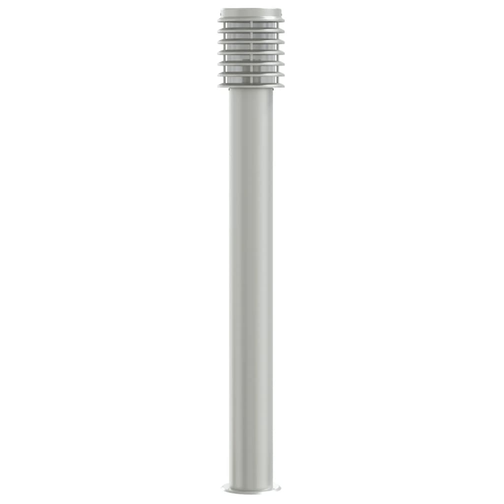 vidaXL Wegeleuchte Silbern 110 cm Edelstahl - Image 4