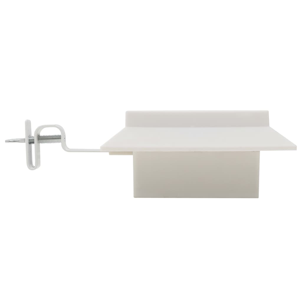 vidaXL Solar-Außenleuchten 12 Stk. LED Rechteckig 12 cm Weiß - Image 4