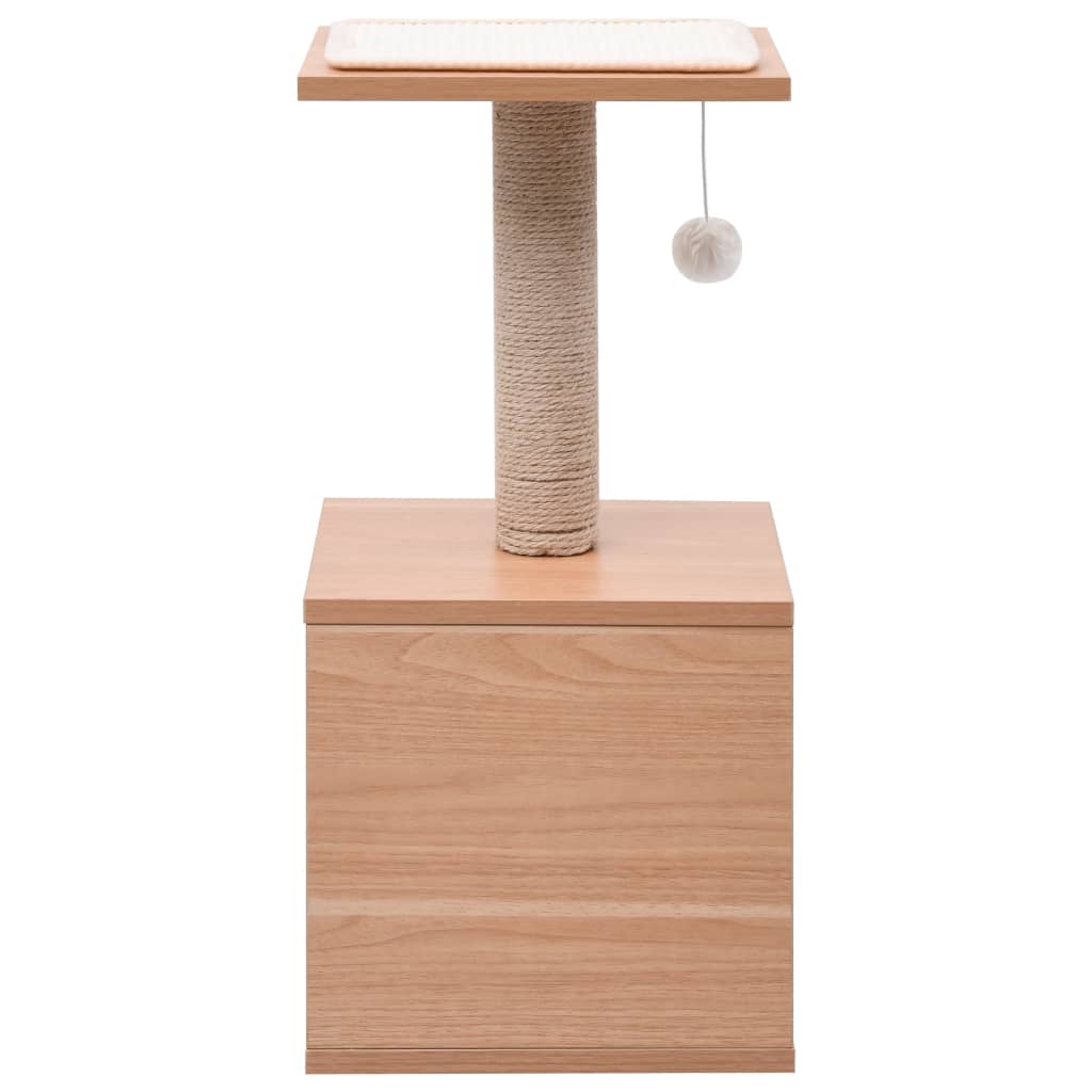 vidaXL Katzen-Kratzbaum mit Sisal-Kratzmatte 62 cm - Image 3