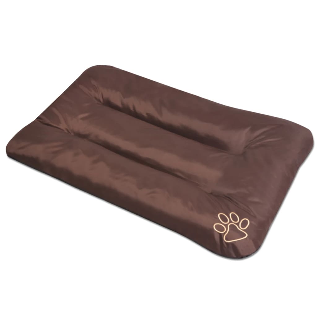 vidaXL Hundebett Größe XL Braun