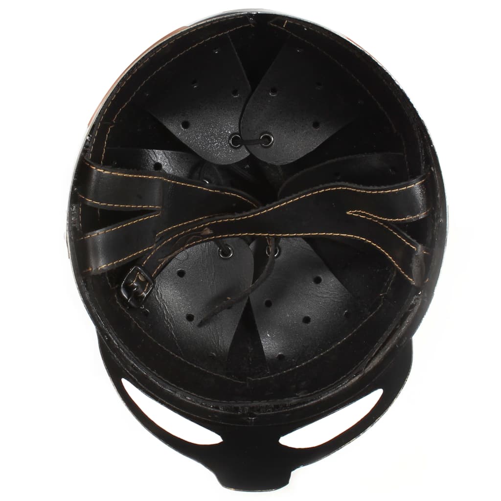 vidaXL Wikinger-Helm Antik Replik LARP Silbern Stahl - Image 5