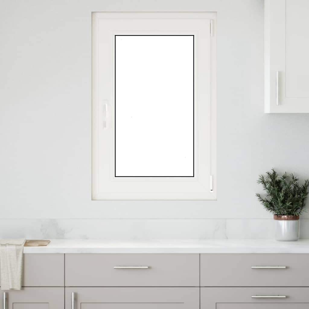 vidaXL Kellerfenster RISOR 60x80 cm Dreh Kipp DIN Rechts Anthrazit