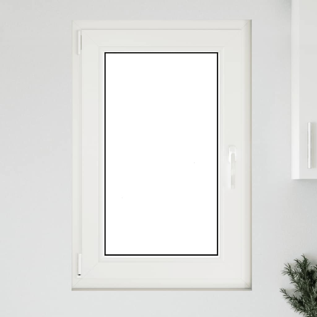 vidaXL Kellerfenster RISOR 60x90 cm Dreh Kipp DIN Links Weiß - Image 3