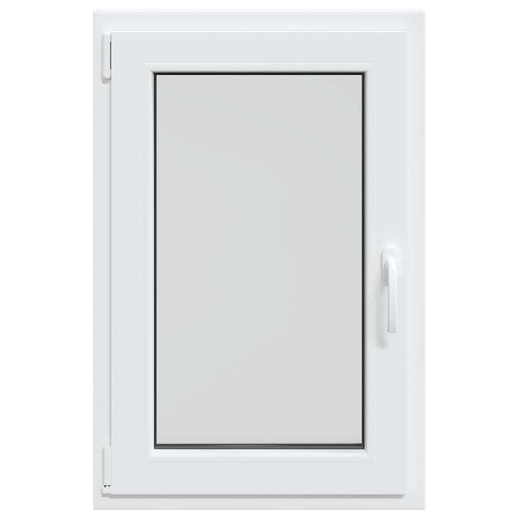 vidaXL Kellerfenster RISOR 60x80 cm Dreh Kipp DIN Links Weiß - Image 5