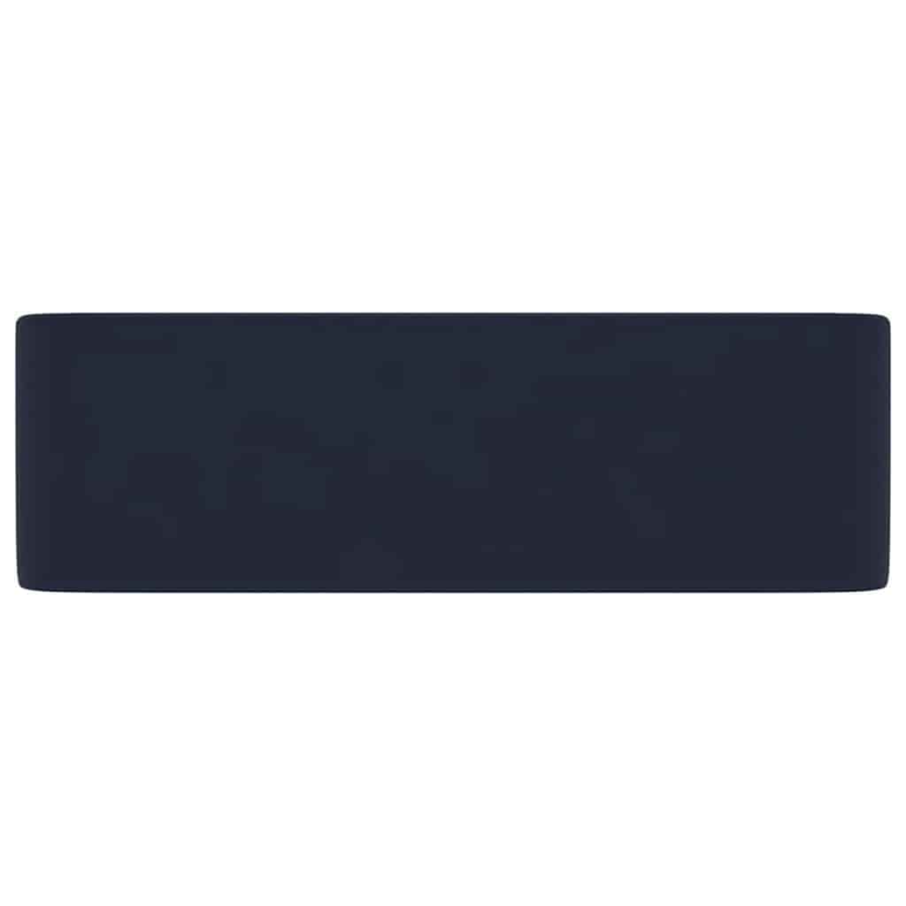 vidaXL Luxus-Waschbecken Matt Dunkelblau 41x30x12 cm Keramik - Image 3