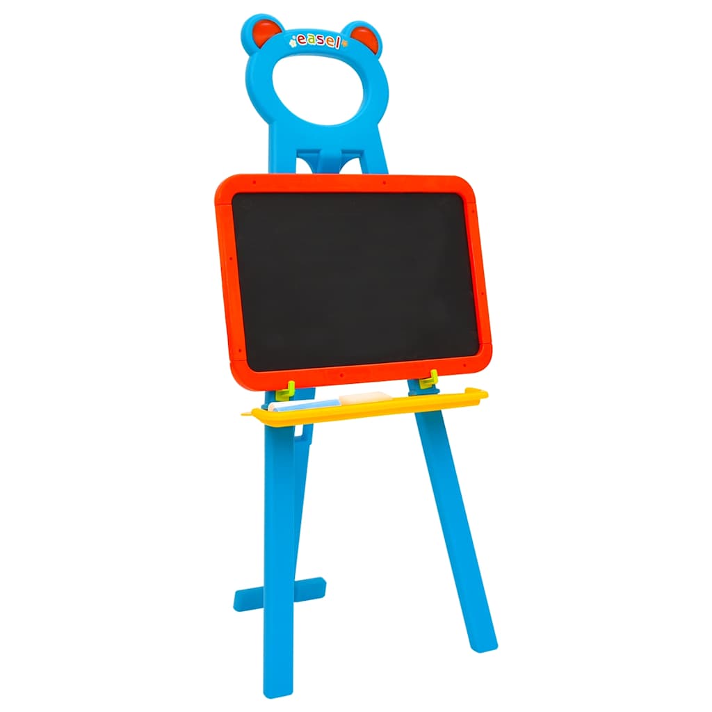 vidaXL 2-1 Staffelei, Kreidetafel und Schreibwand für Kinder - Image 3