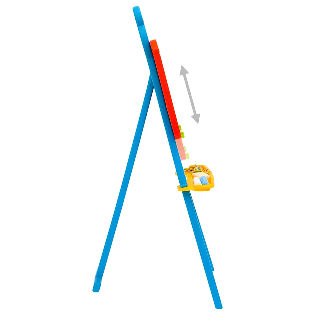 vidaXL 2-1 Staffelei, Kreidetafel und Schreibwand für Kinder - Image 6