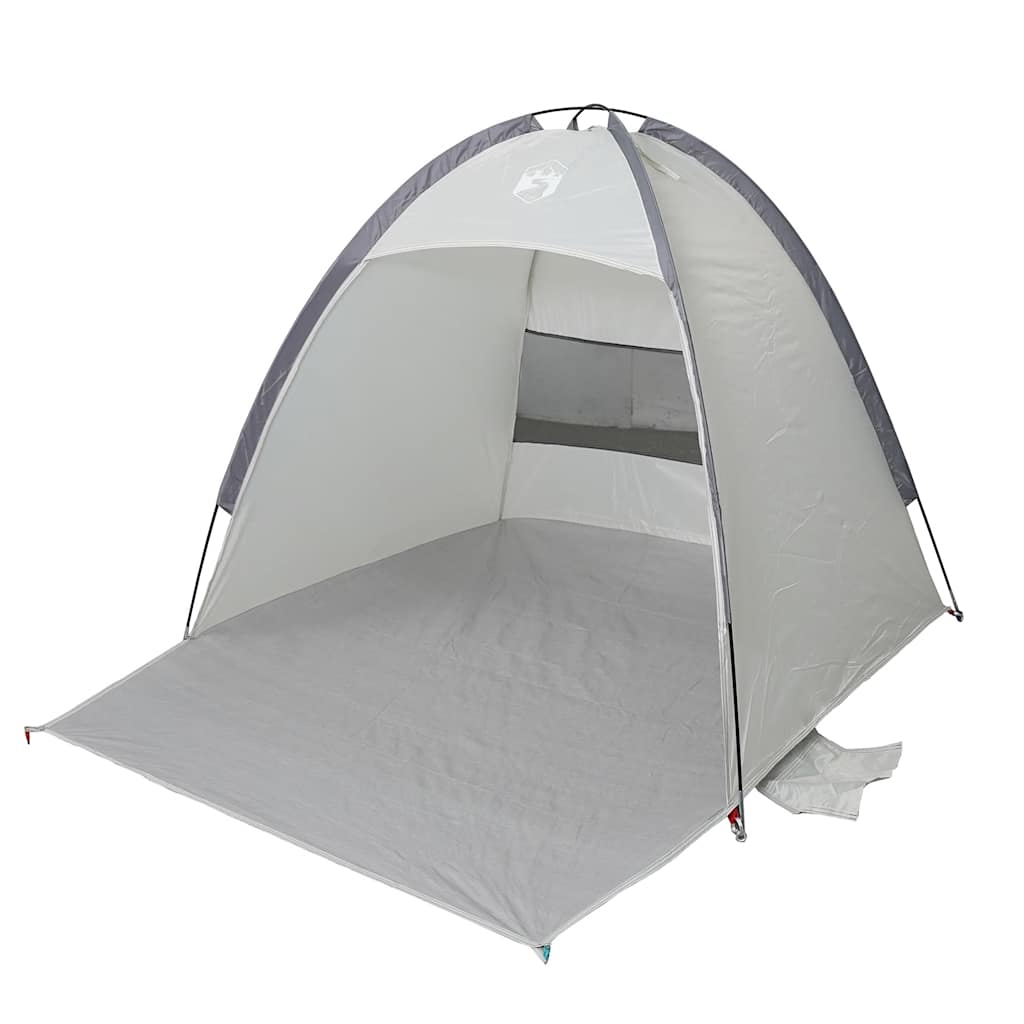 vidaXL Strandzelt 3 Personen Grau Wasserdicht - Image 4