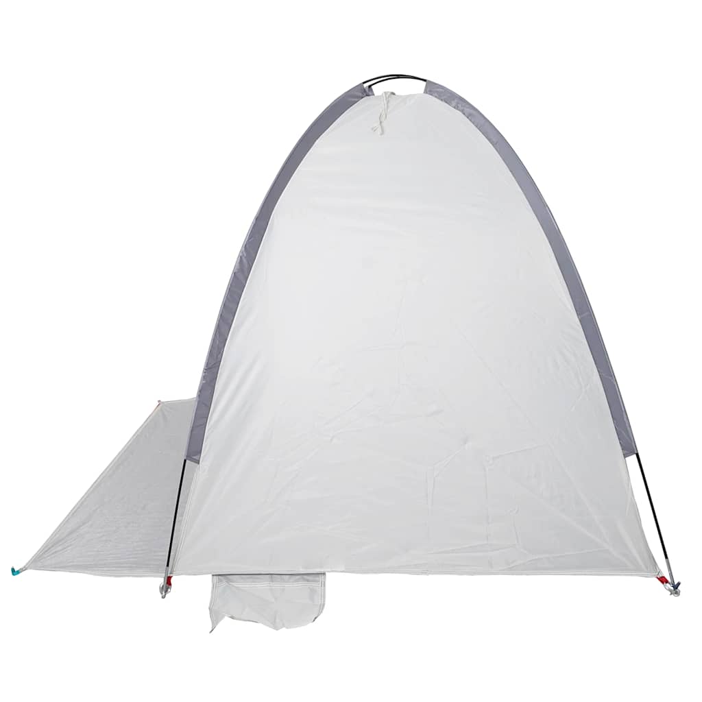vidaXL Strandzelt 3 Personen Grau Wasserdicht - Image 6