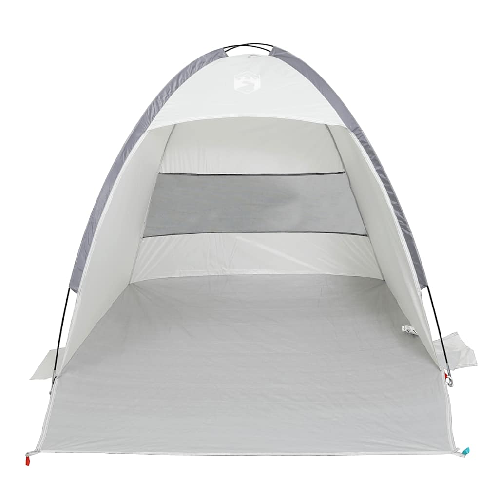 vidaXL Strandzelt 3 Personen Grau Wasserdicht - Image 5