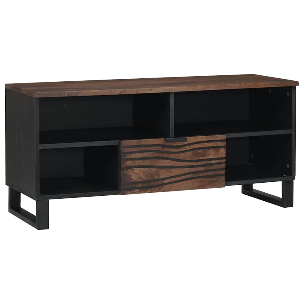 vidaXL Unites TV avec tiroir Noyer 105 x 33 x 46 cm Bois d'ingénierie
