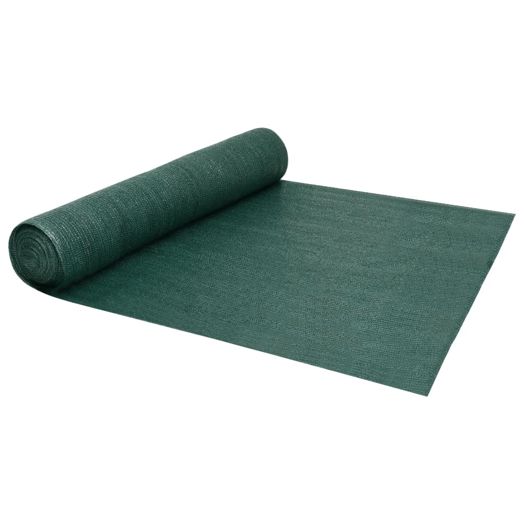 vidaXL Zaunblende Grün 1x25 m HDPE 150 g/m²