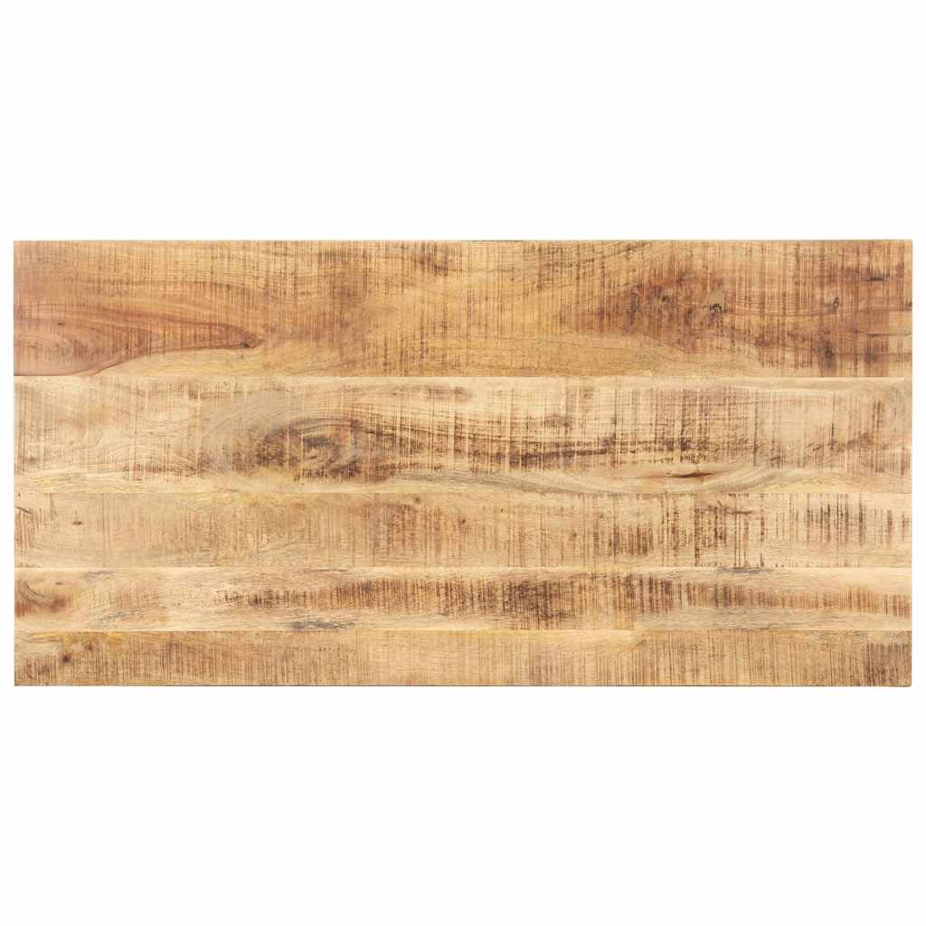 vidaXL Tablero de mesa madera maciza de mango 15-16 mm 100x60 cm