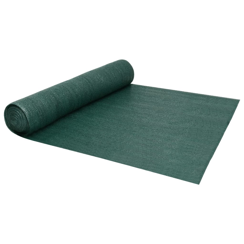vidaXL Zaunblende Grün 1x25 m HDPE 195 g/m²
