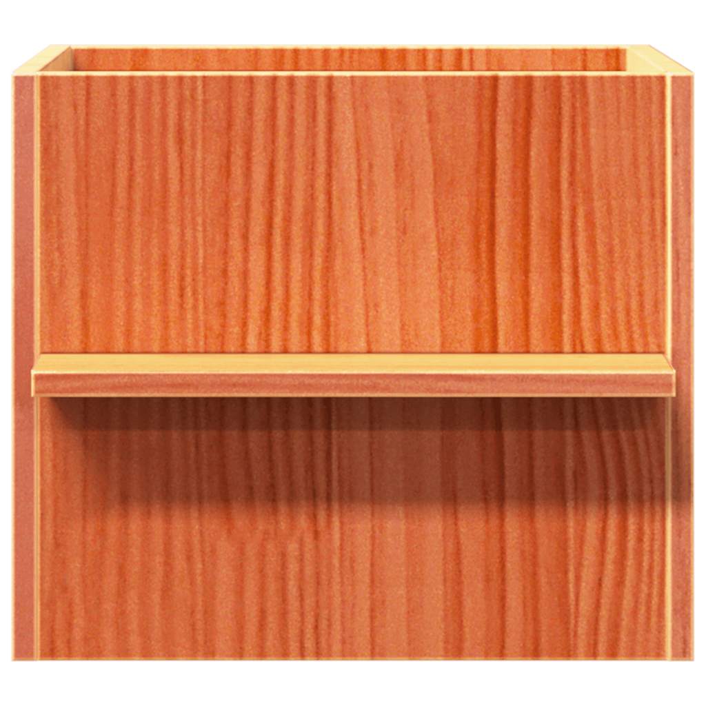 vidaXL Maison pour chat cire marron 51x35x30 cm bois de pin massif - Image 4