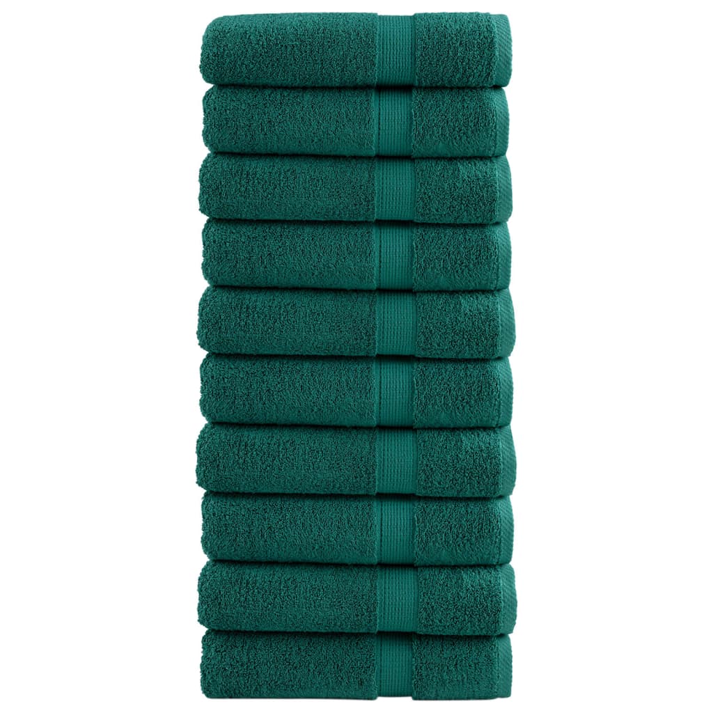 vidaXL Serviettes de bain de qualité supérieure SOLUND 10 pcs 600g/m²