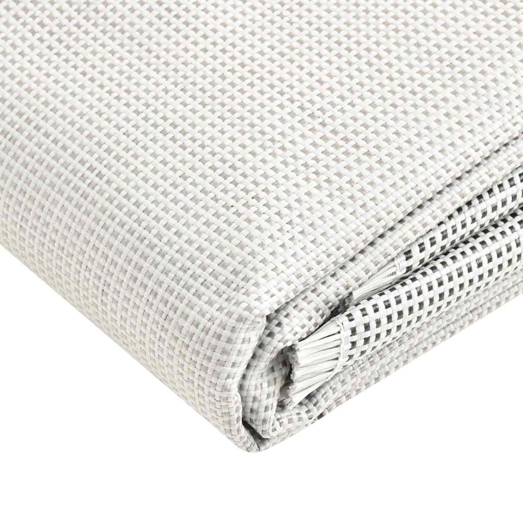 vidaXL Tapis de tente 400x300 cm Gris - Image 3