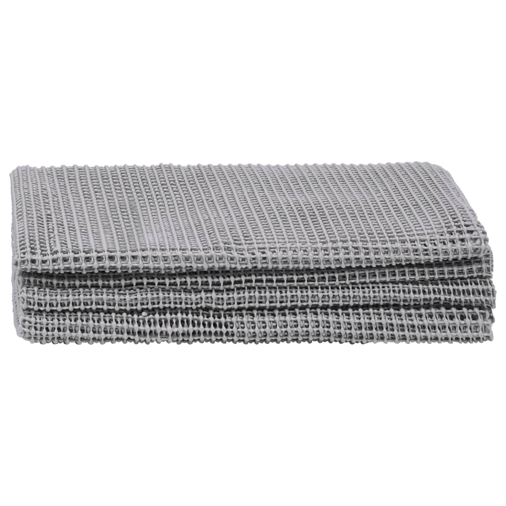 vidaXL Tapis de tente 250x550 cm Gris clair - Image 3