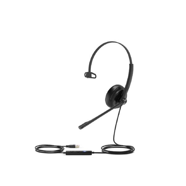 Auricolari con Microfono Yealink YEA_UH34LIT-M-T Nero
