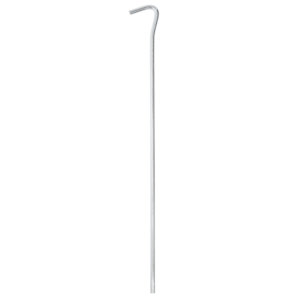 vidaXL Piquets de tente 25 pcs 30 cm Ø5 mm acier galvanisé - Image 3