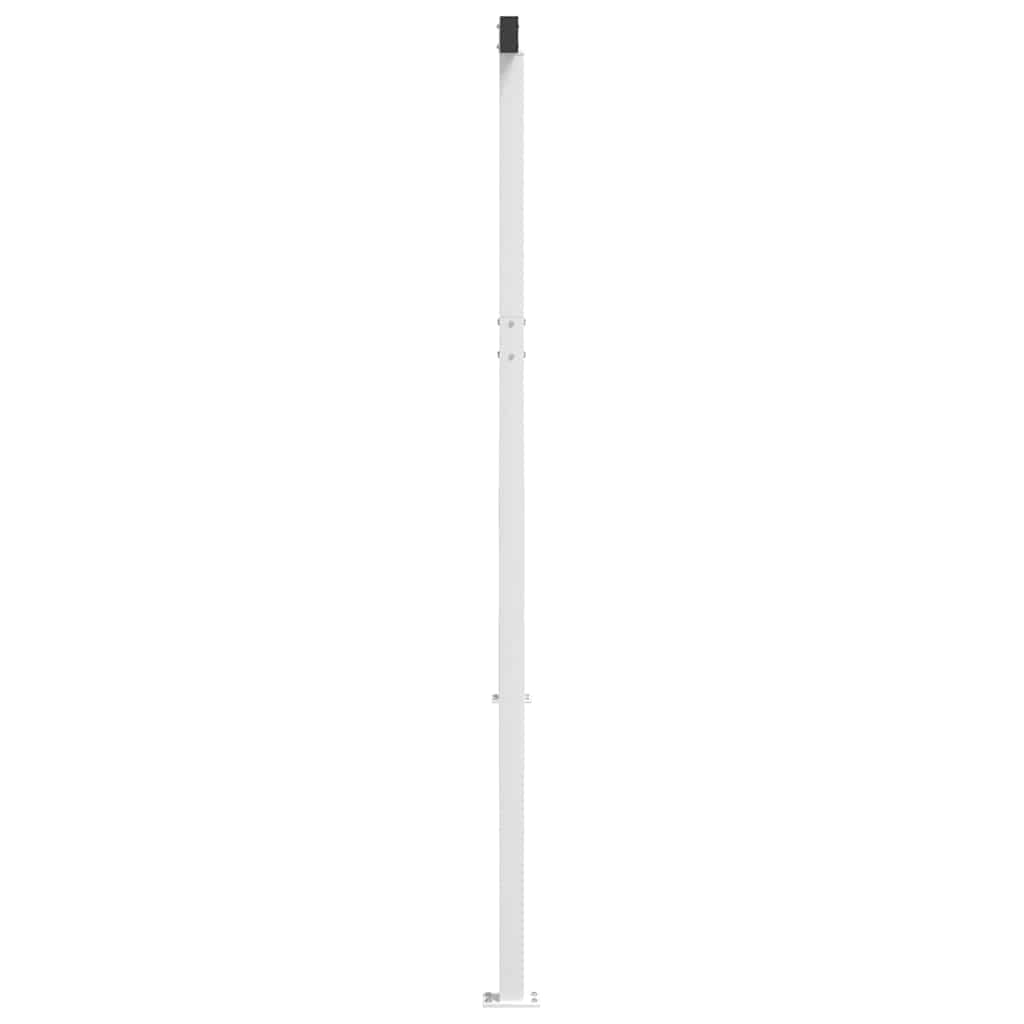 vidaXL Stützen für Markisen Weiß 450x245 cm Eisen - Image 4
