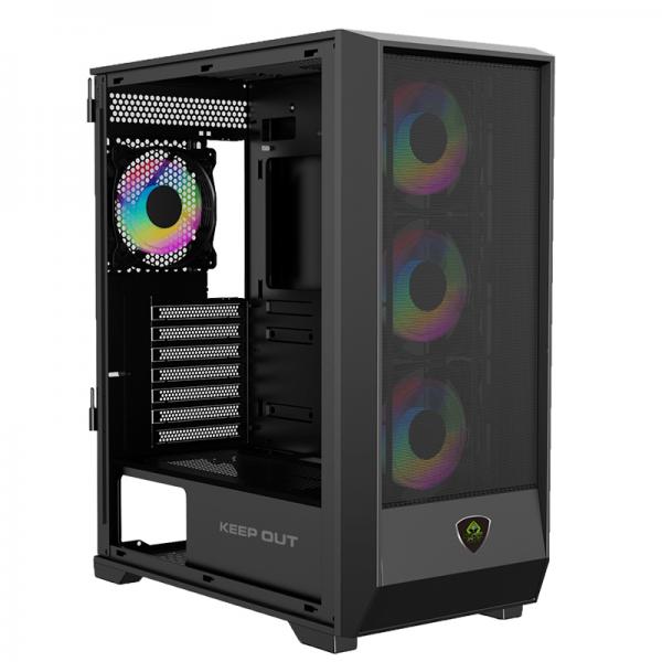 Case computer desktop ATX KEEP OUT XC-501 Nero