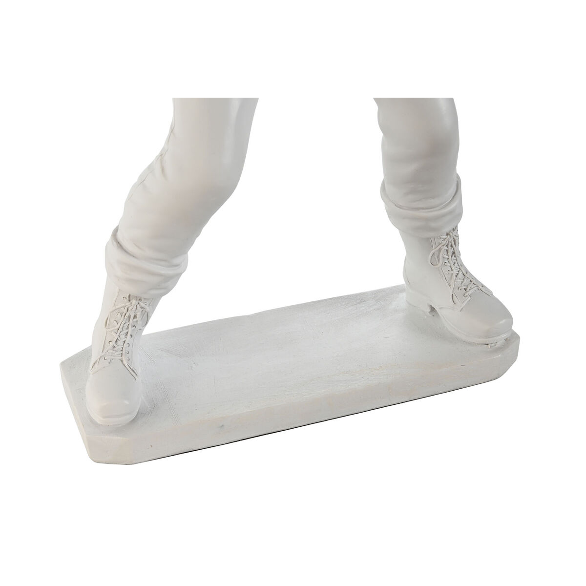 Lampada da tavolo Home ESPRIT Bianco Dorato Resina 220 V 32 x 13 x 52 cm - Image 3