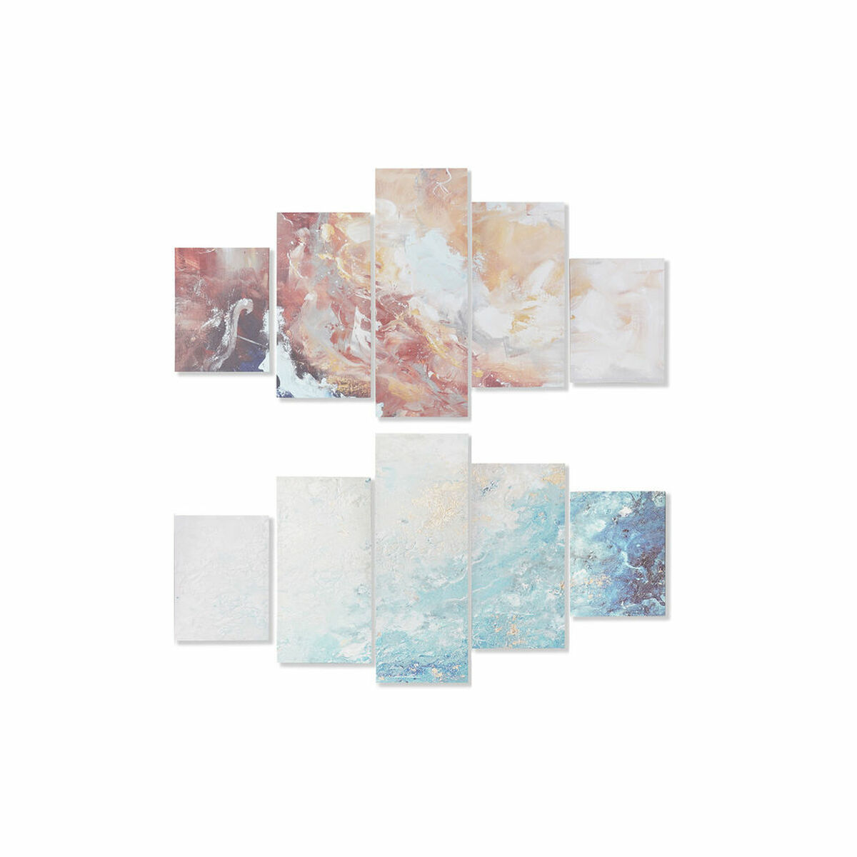 Tela DKD Home Decor Pino Tela 150 x 2 x 80 cm