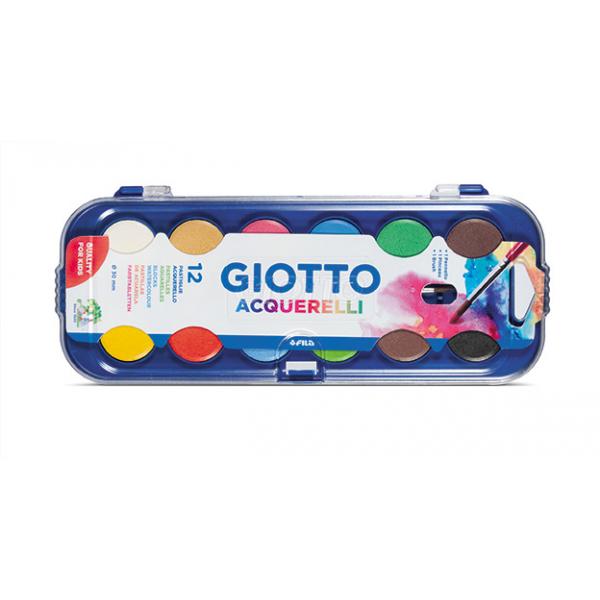 Acquerelli Giotto Multicolore (10 Unità)